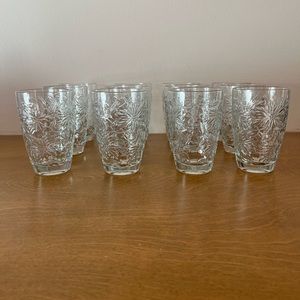 Princess House FANTASIA Flat Tumbler 12 oz